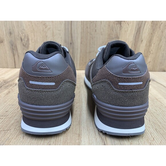 Quiksilver Beaumont Mens 10.5 EE Wide Brown Casual Sneakers Mesh Suede main image 11